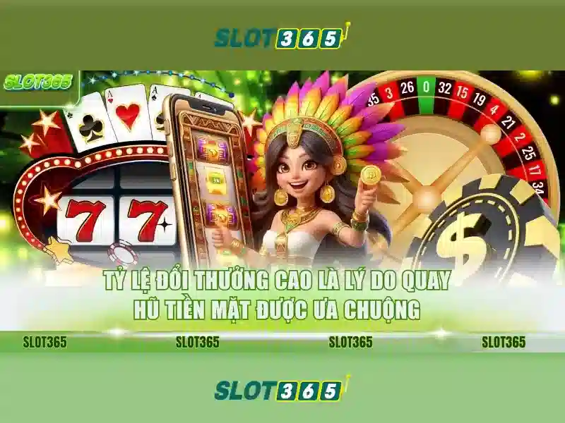 Trò chơi slot hàng đầu tại Slot365